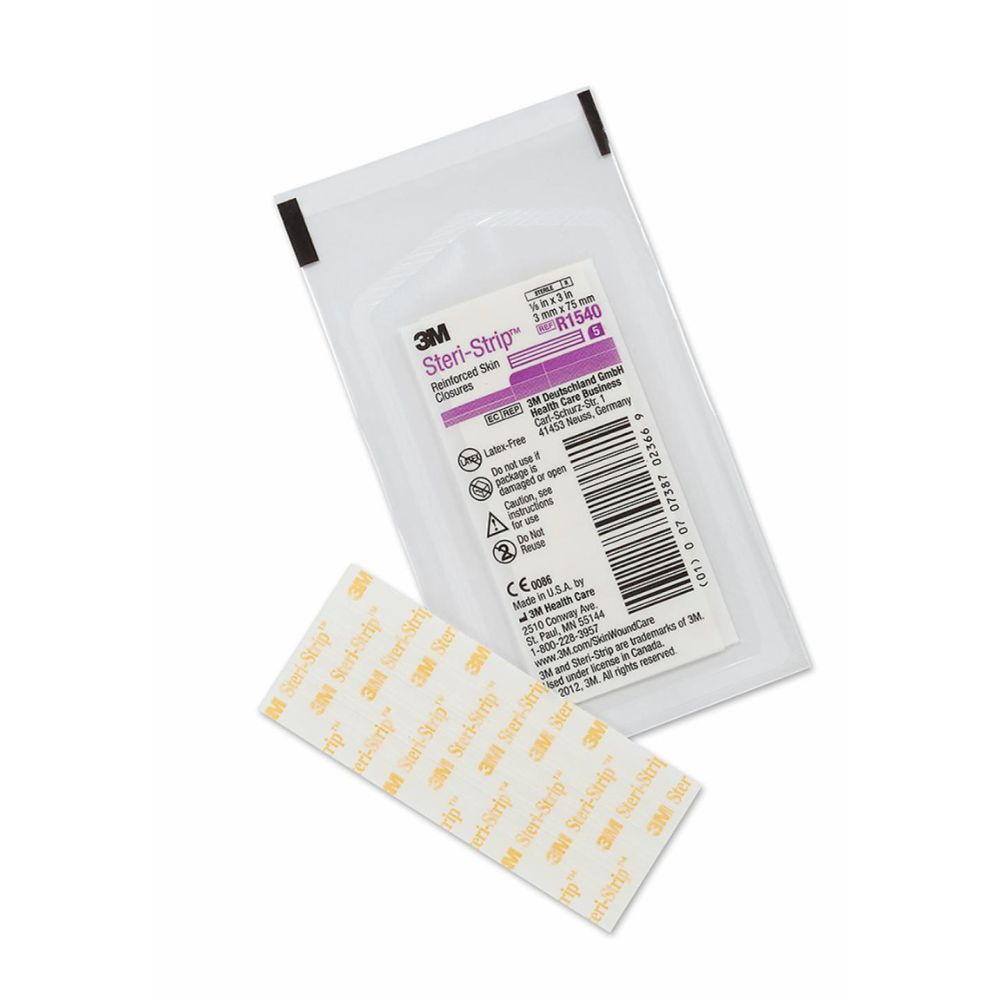 STERI STRIP R1540 MORADO 1/8X3" de 3M para cicatrización