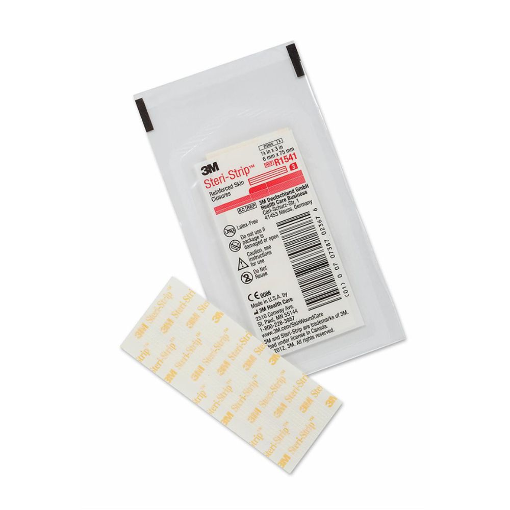 STERI STRIP R1541 ROJO 1/4X3" de 3M para cicatrización de heridas