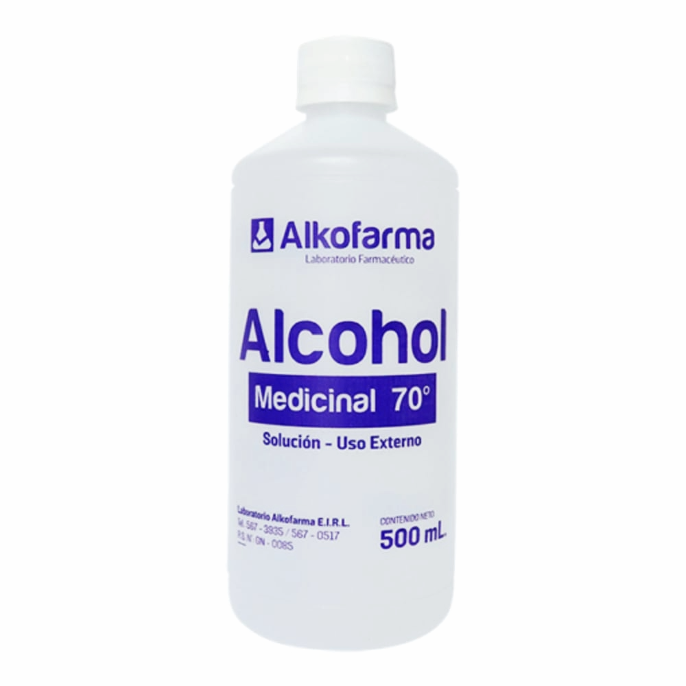 Alcohol Medicinal 70° Alkofarma - Antiséptico