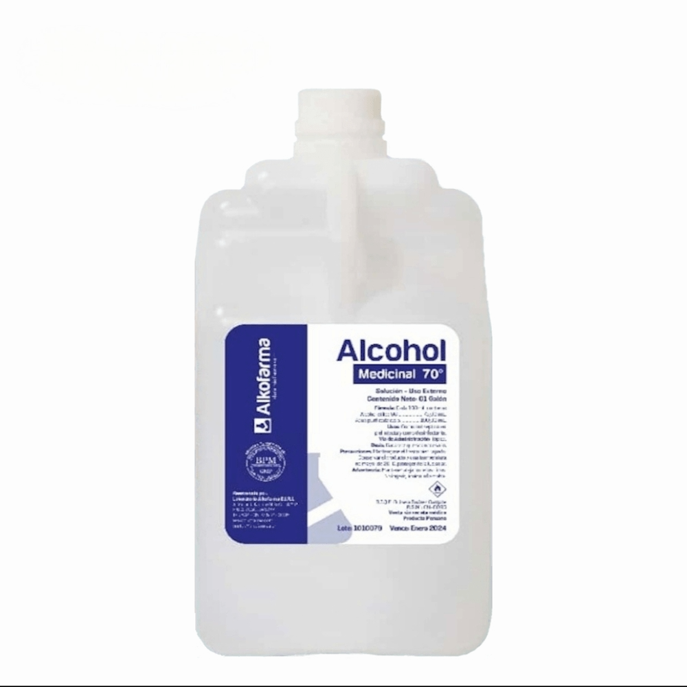 Alcohol Medicinal 70° Alkofarma - Antiséptico