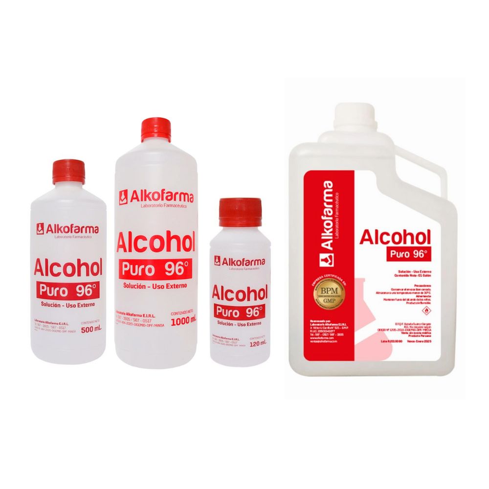 Alcohol Puro de 96° - Alkofarma