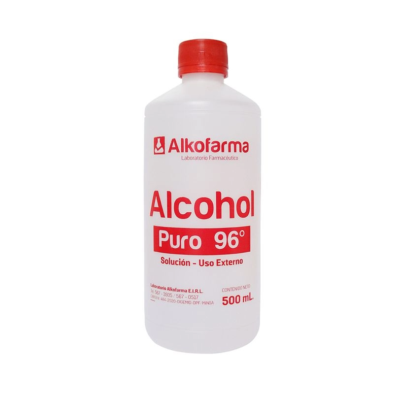 Alcohol Puro de 96° - Alkofarma