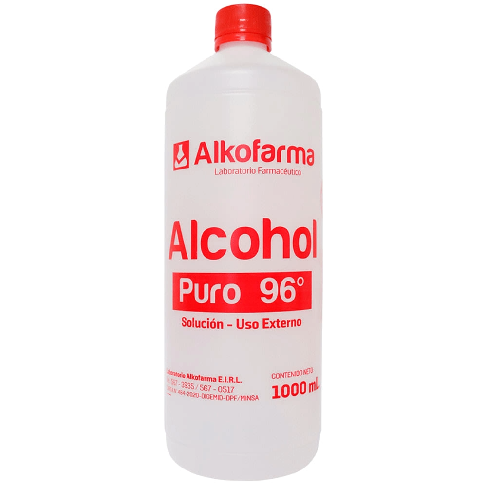 Alcohol Puro de 96° - Alkofarma
