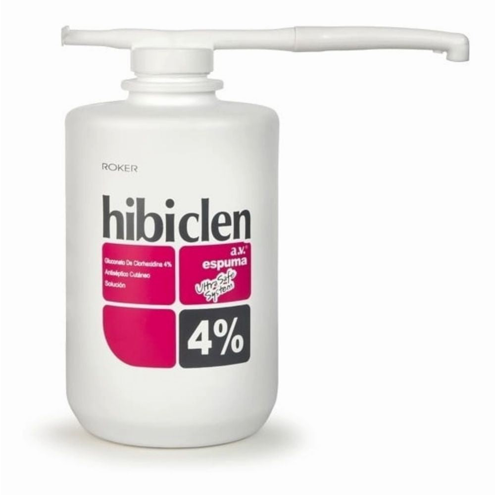 Hibiclen AV Espuma 4% Circuito Cerrado 1000ml - Roker