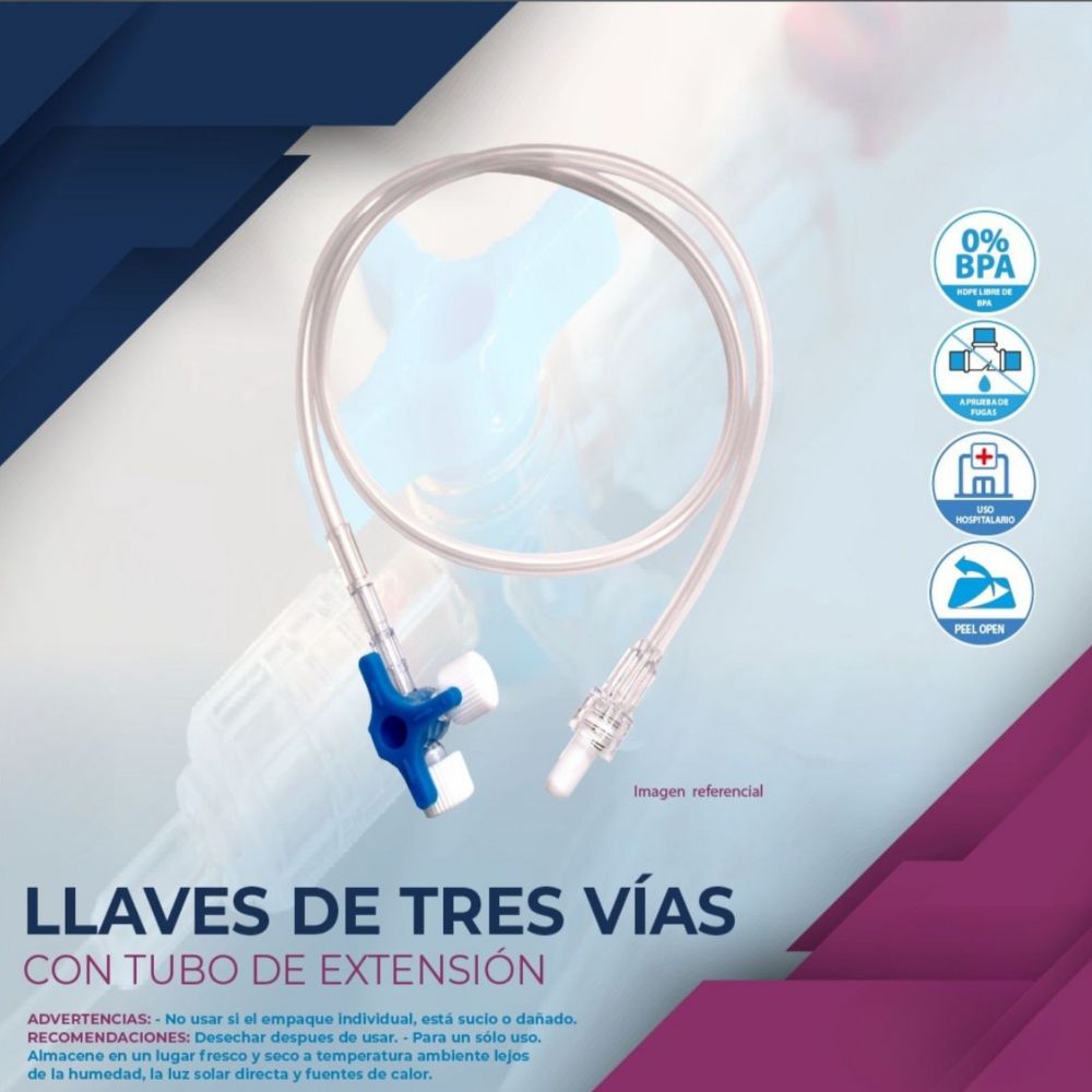 Llave de Tres Vías de Alfymedix