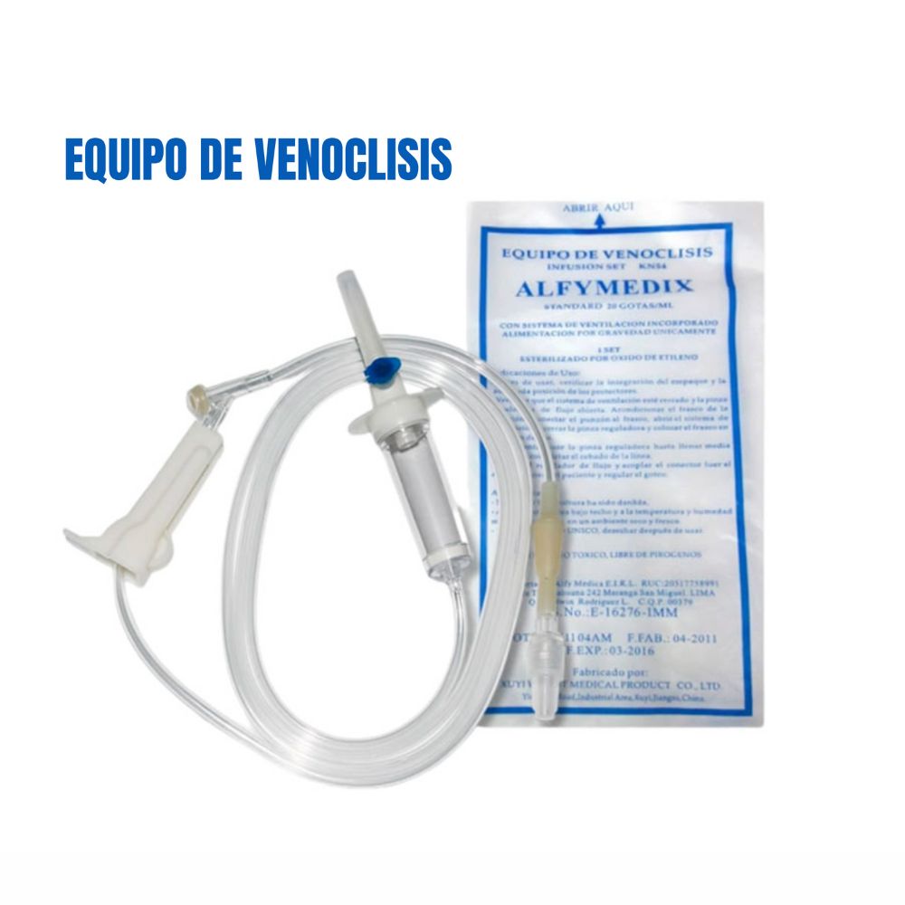 Equipo de Venoclisis Alfymedix para administración intravenosa