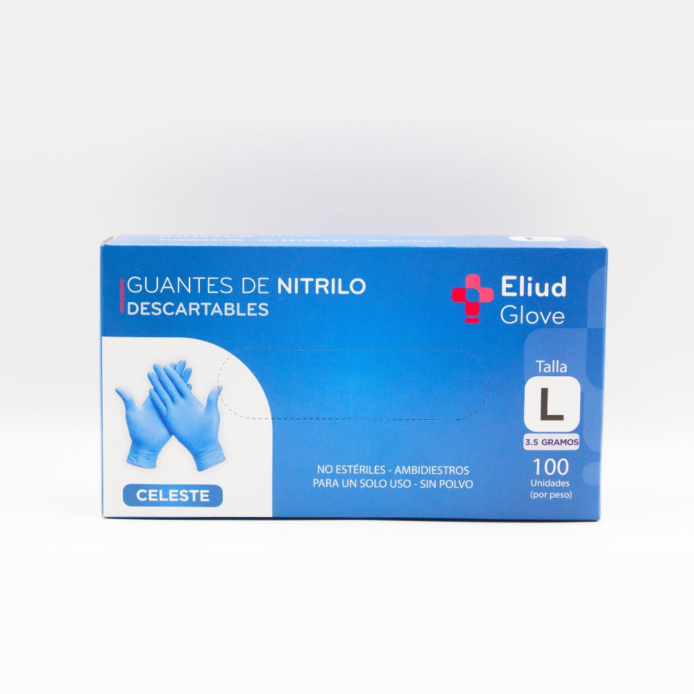 Guantes de Nitrilo 3.5gr - Eliud Glove