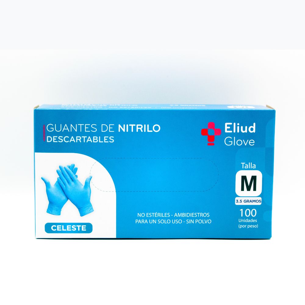 Guantes de Nitrilo 3.5gr - Eliud Glove