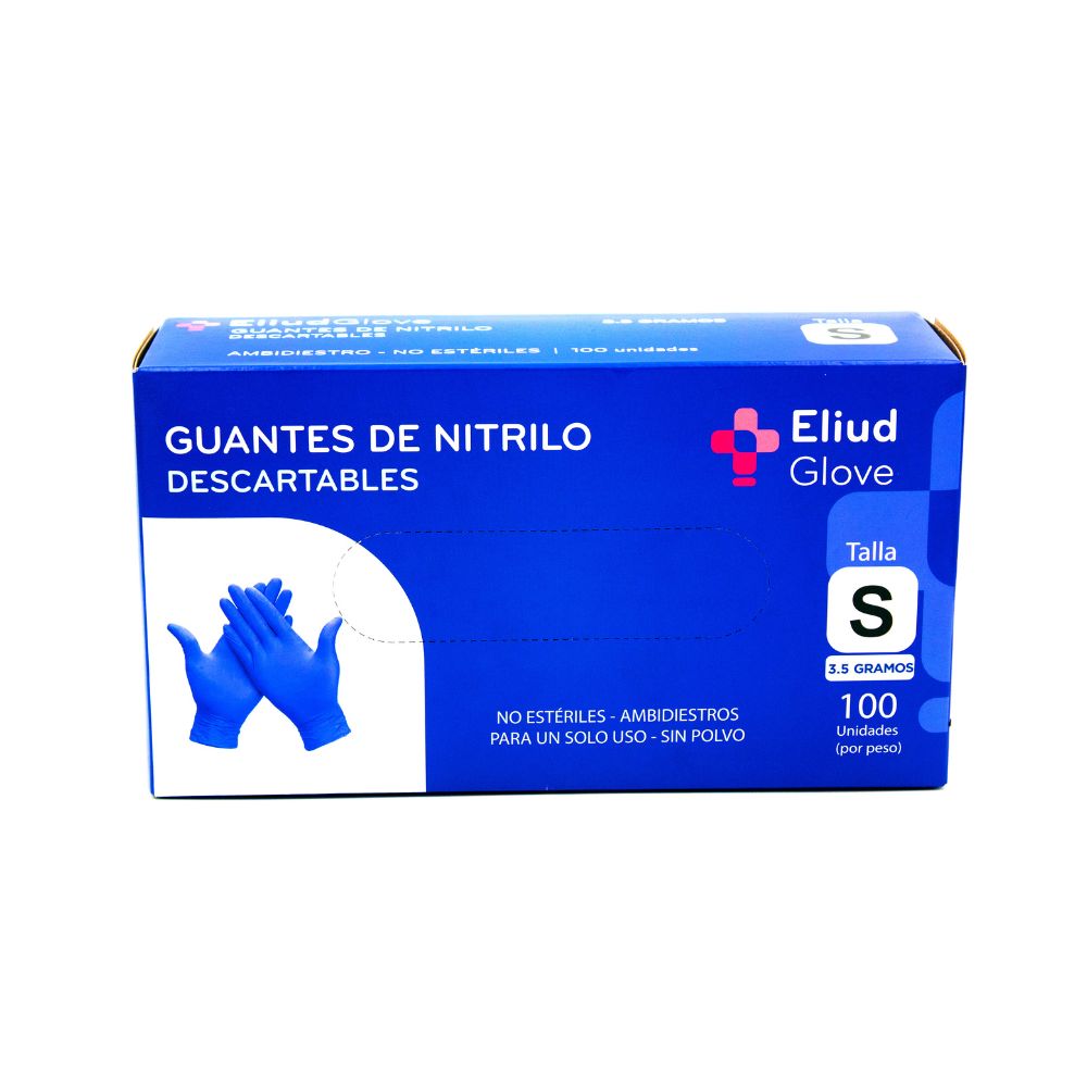 Guantes de Nitrilo 3.5gr - Eliud Glove