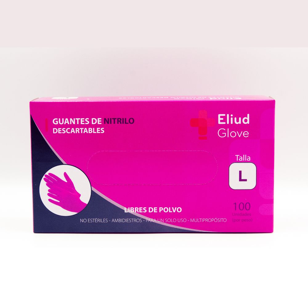 Guantes de Nitrilo 3.5gr - Eliud Glove