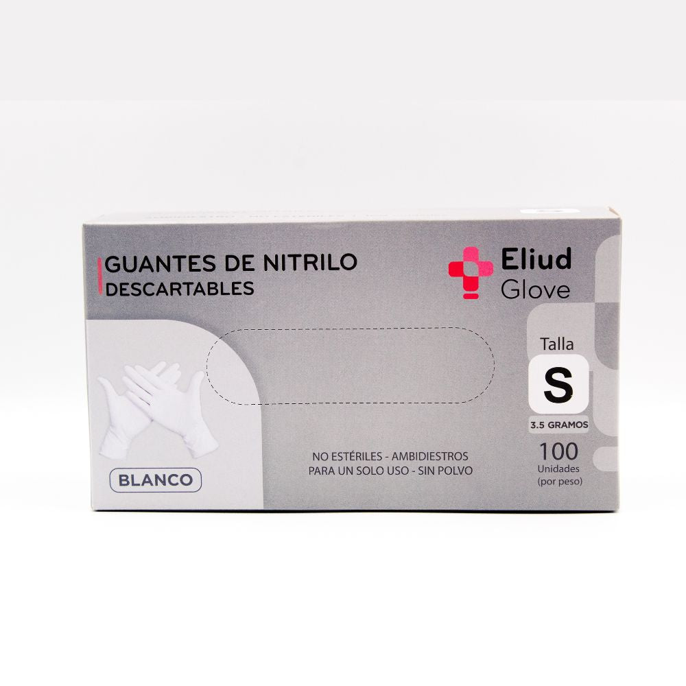 Guantes de Nitrilo 3.5gr - Eliud Glove