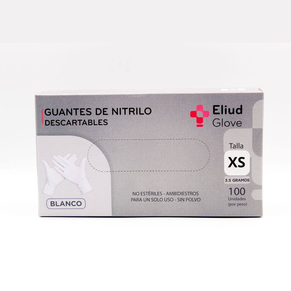 Guantes de Nitrilo 3.5gr - Eliud Glove