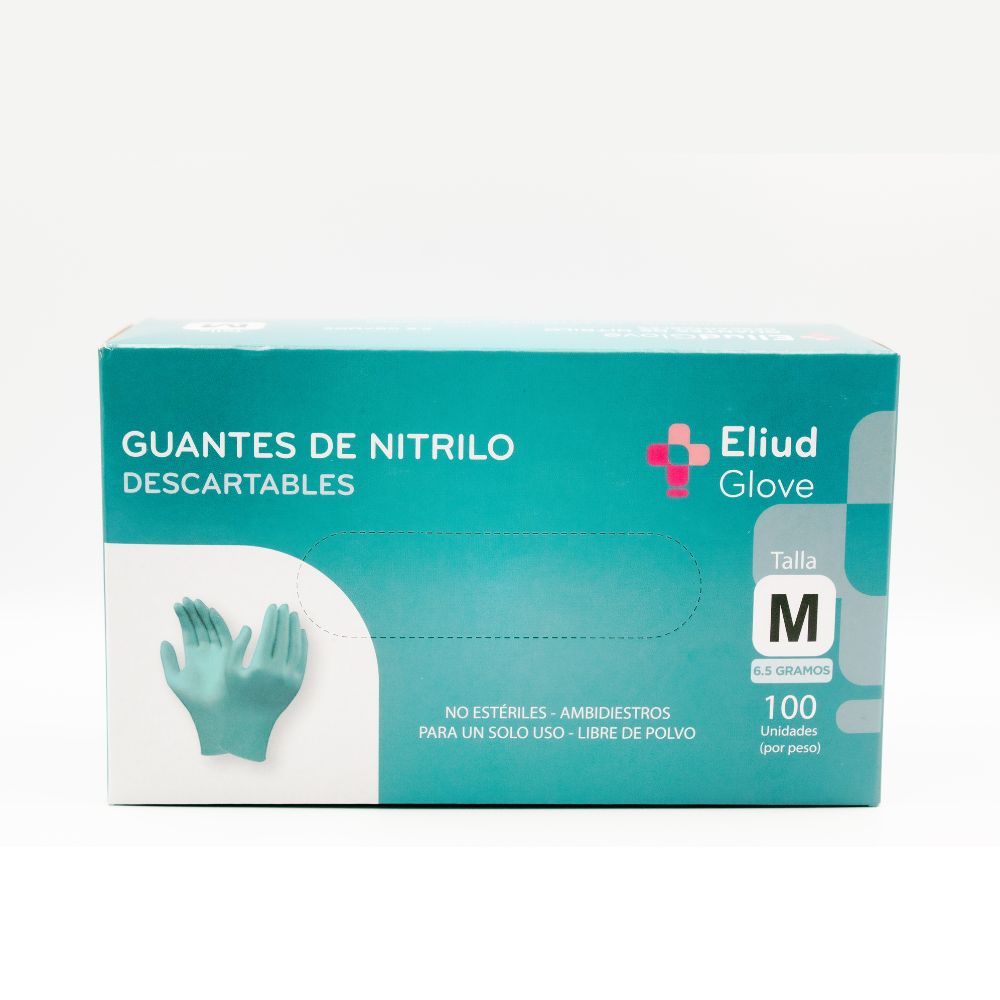 Guante Nitrilo Alto Riesgo 6.5gr - Eliud Glove