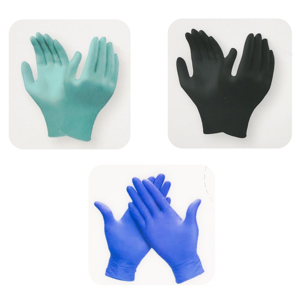 Guante de Nitrilo Alto Riesgo 6.5gr Eliud Glove