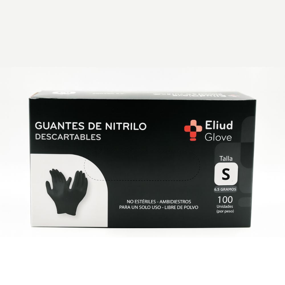 Guante Nitrilo Alto Riesgo 6.5gr - Eliud Glove