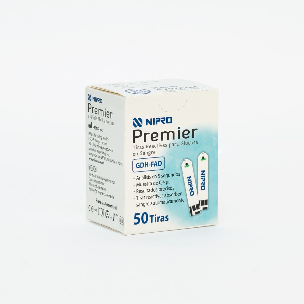 Tiras para Glucosa NIPRO - Mediciones exactas en segundos