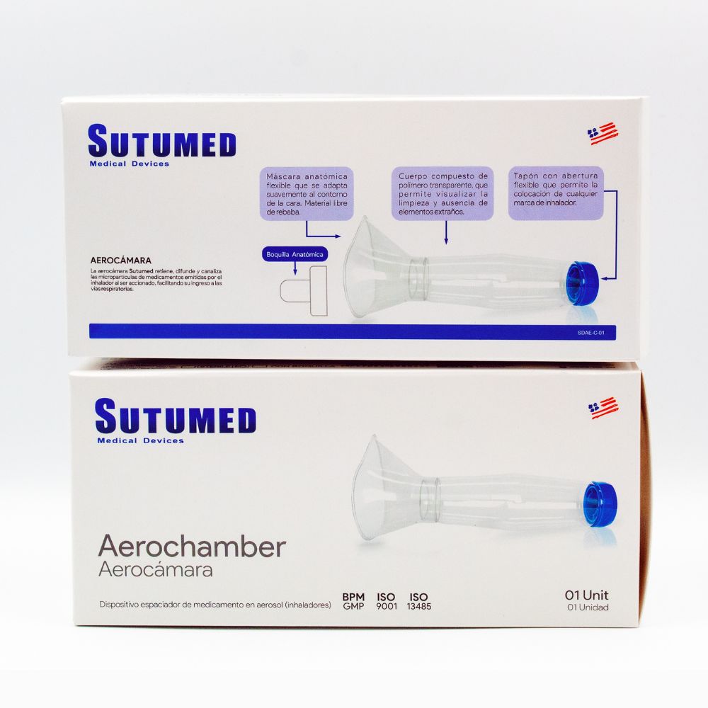 Aerocámara SUTUMED - Espaciador para Aerosol