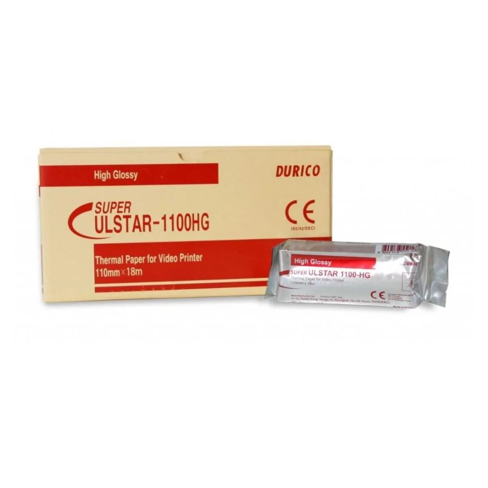 Papel Térmico Super Ulstar 1100-HG Rojo para Ecografías