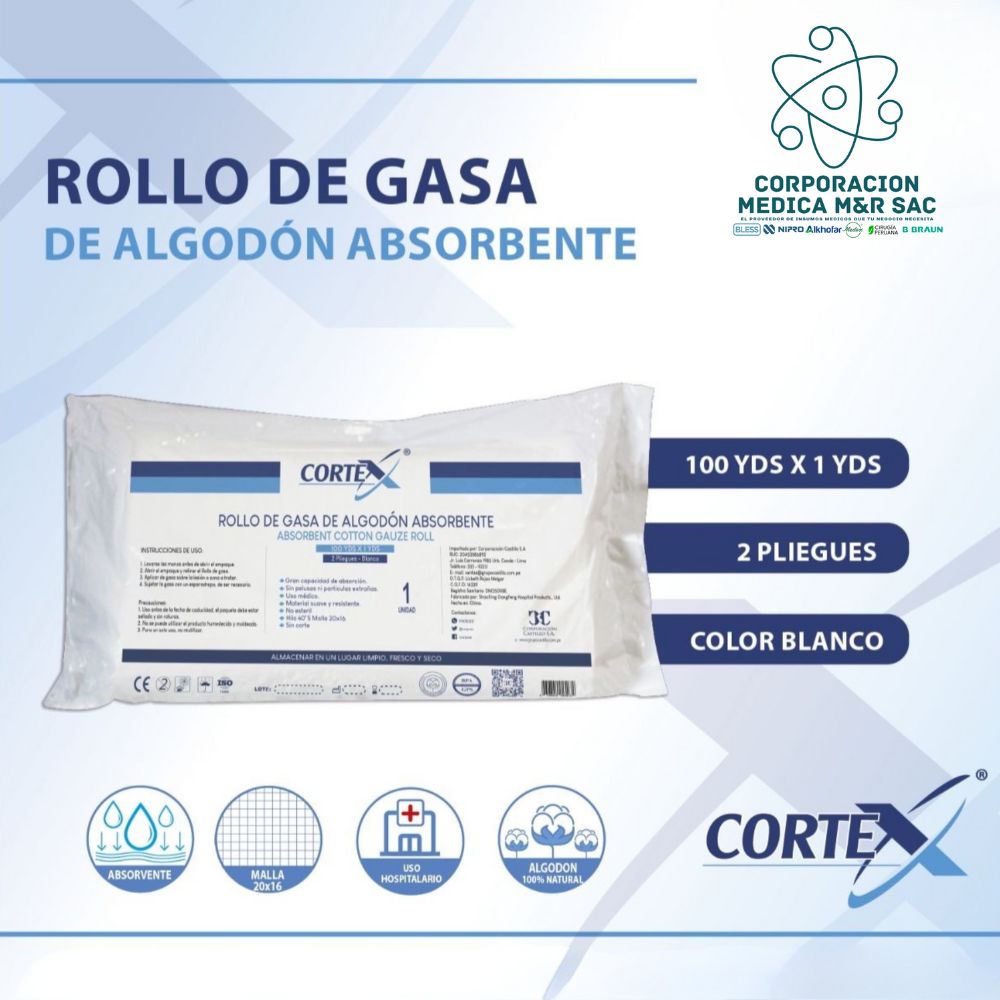Gasa Hospitalaria 100Y*1Y de Nitmed