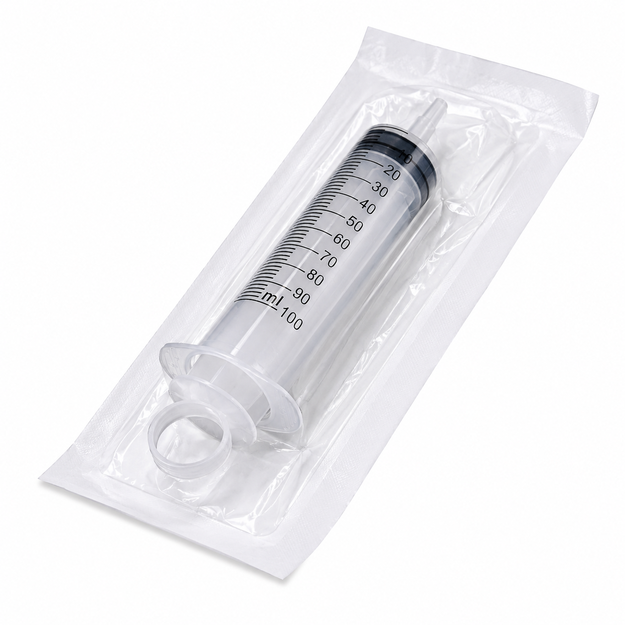 Jeringa 100ml Punta Catéter Caja X20 UND - Alfymedix
