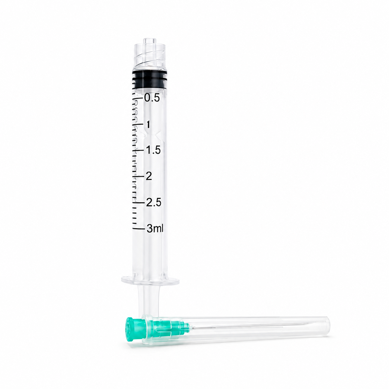 Jeringa Estéril De 3mL Aguja 21G X 1 1/2 Por 100 und - ALKHOFAR