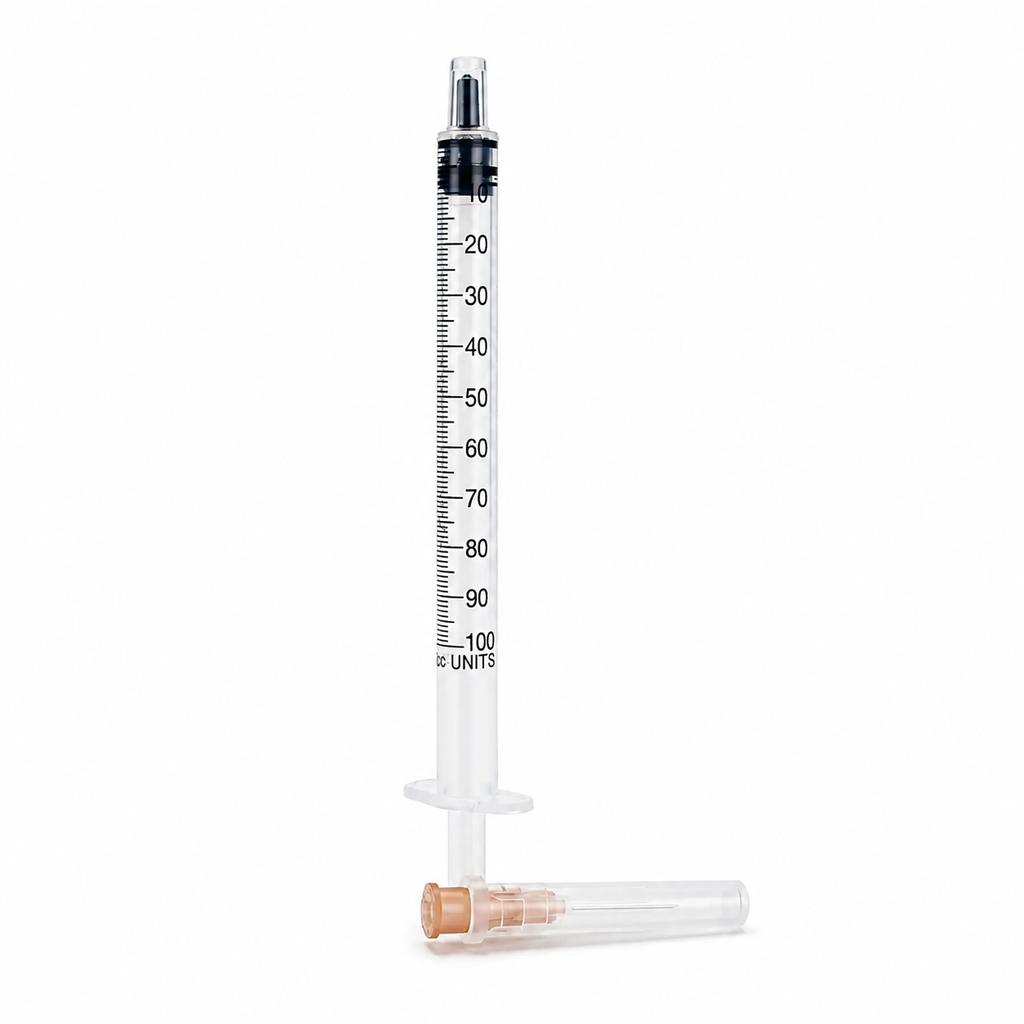 Jeringa 1ml Insulina C/A 26 X 1/2 - ALKHOFAR