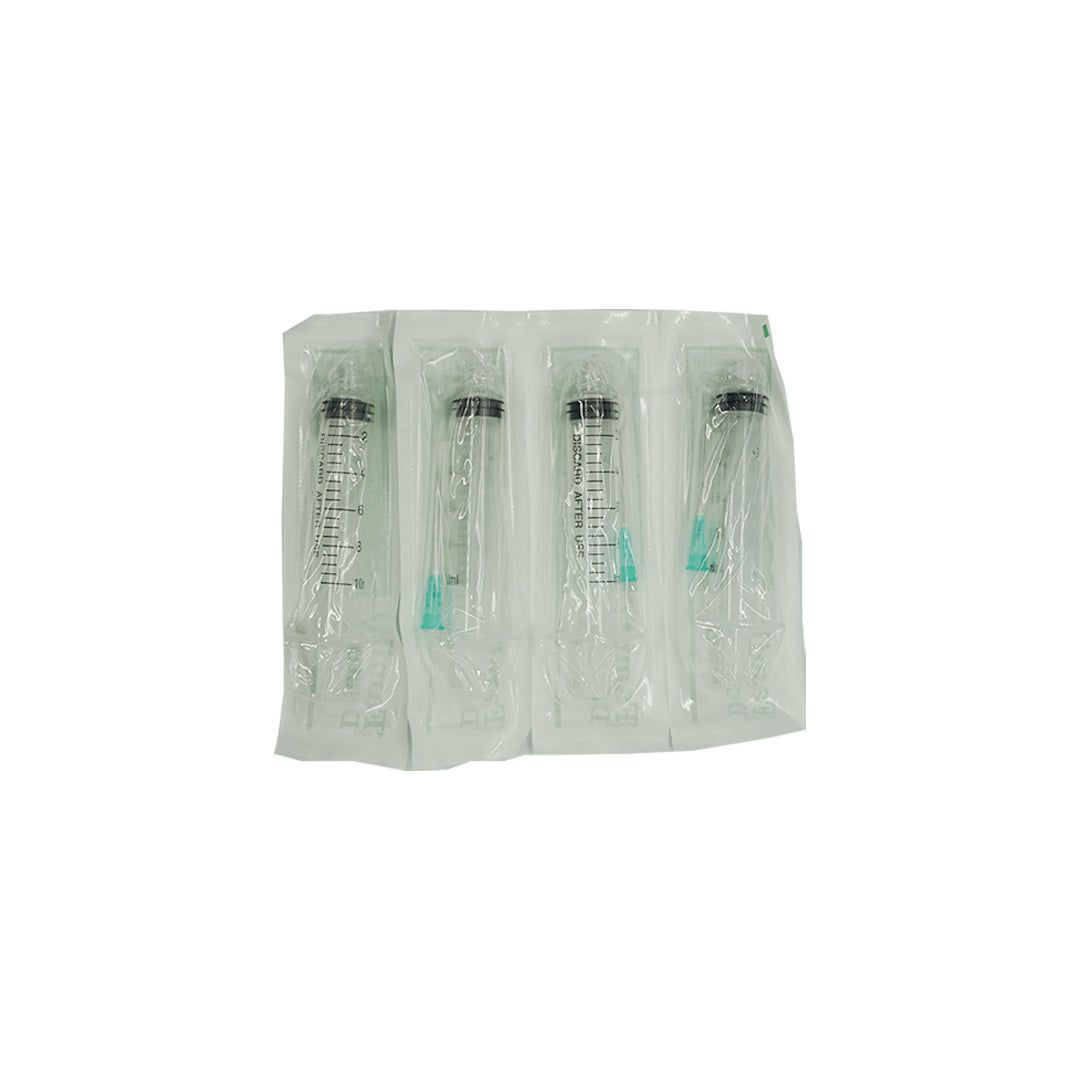 Jeringa Estéril De 10mL Aguja 21G X 1 1/2 Por 100 und