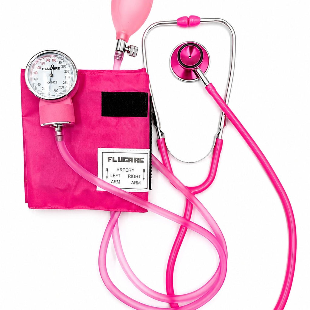 Tensiómetro Manual + Estetoscopio Doble Campana - FLUCARE