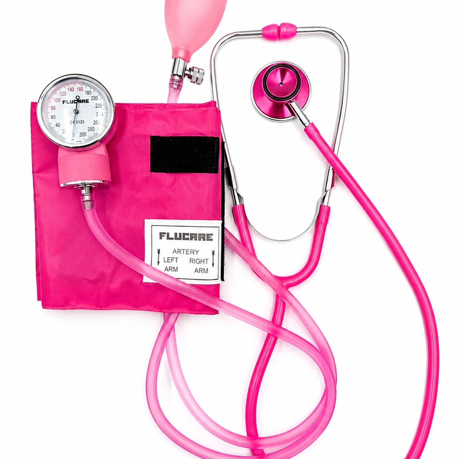 Tensiómetro Manual + Estetoscopio Doble Campana - FLUCARE