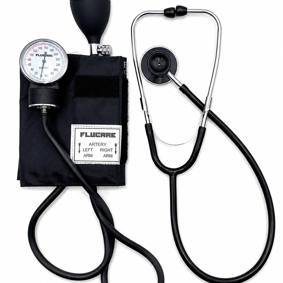 Tensiómetro Manual + Estetoscopio Doble Campana - FLUCARE