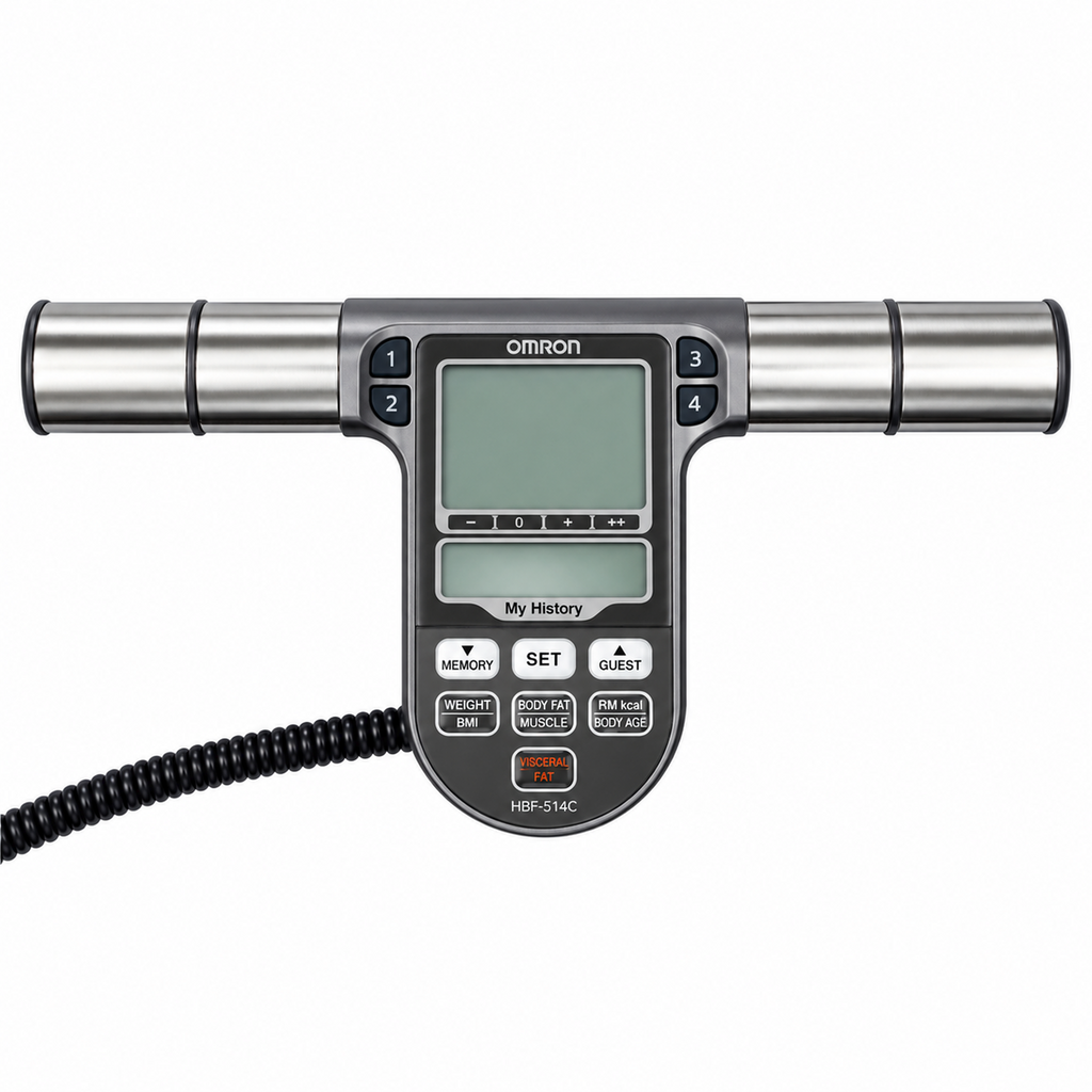 Balanza OMRON HBF-514C - Analizador de Composición Corporal por Bioimpedancia con Manillar