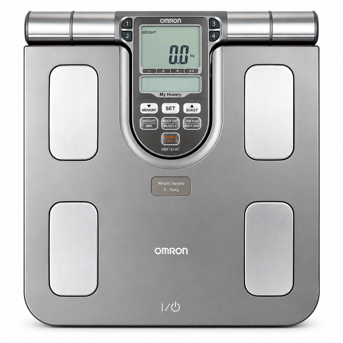 Balanza OMRON HBF-514C - Analizador de Composición Corporal por Bioimpedancia con Manillar